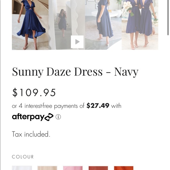 Billy J Sunny Daze Dress. Size 8. NWT - Picture 5 of 5